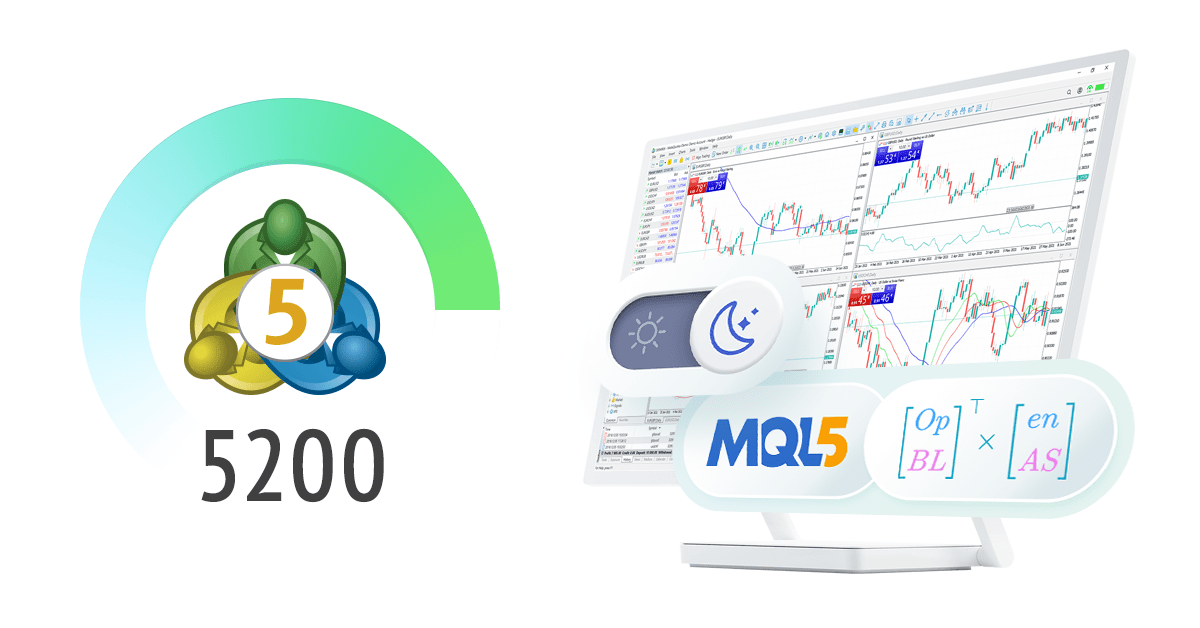 新版 MetaTrader 5 平台 Build 5200：在 MQL5 中扩展的 OpenBLAS 支持和增强的控制