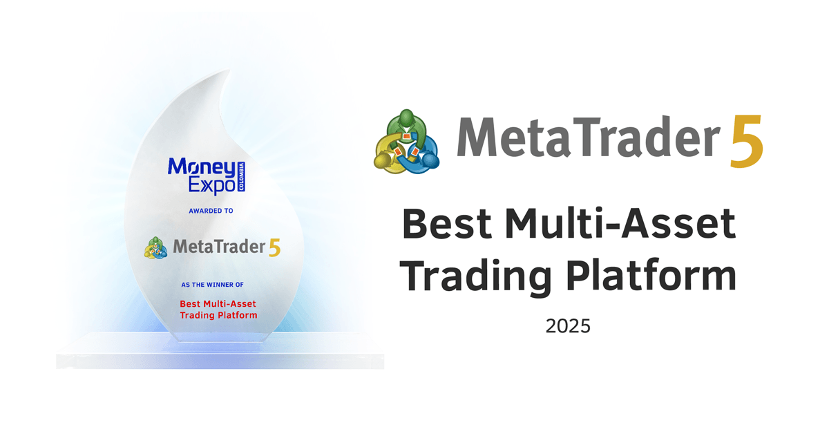 MetaTrader 5 在哥伦比亚博览会上荣获最佳多资产交易平台